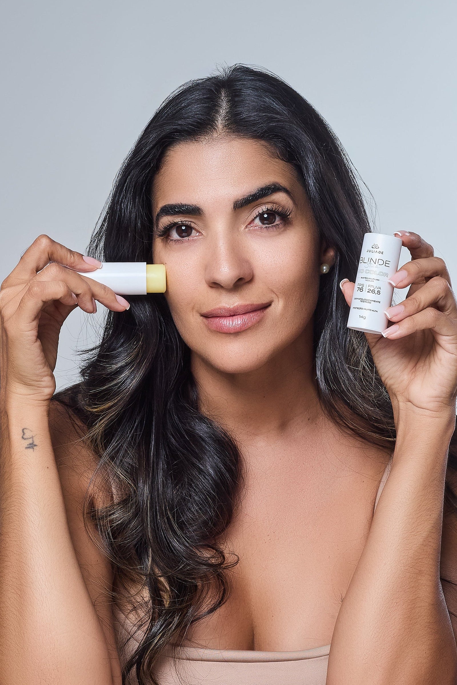 Bastão Blinde Stick NO COLOR: Protetor Solar em Bastão sem Cor | FPS 76