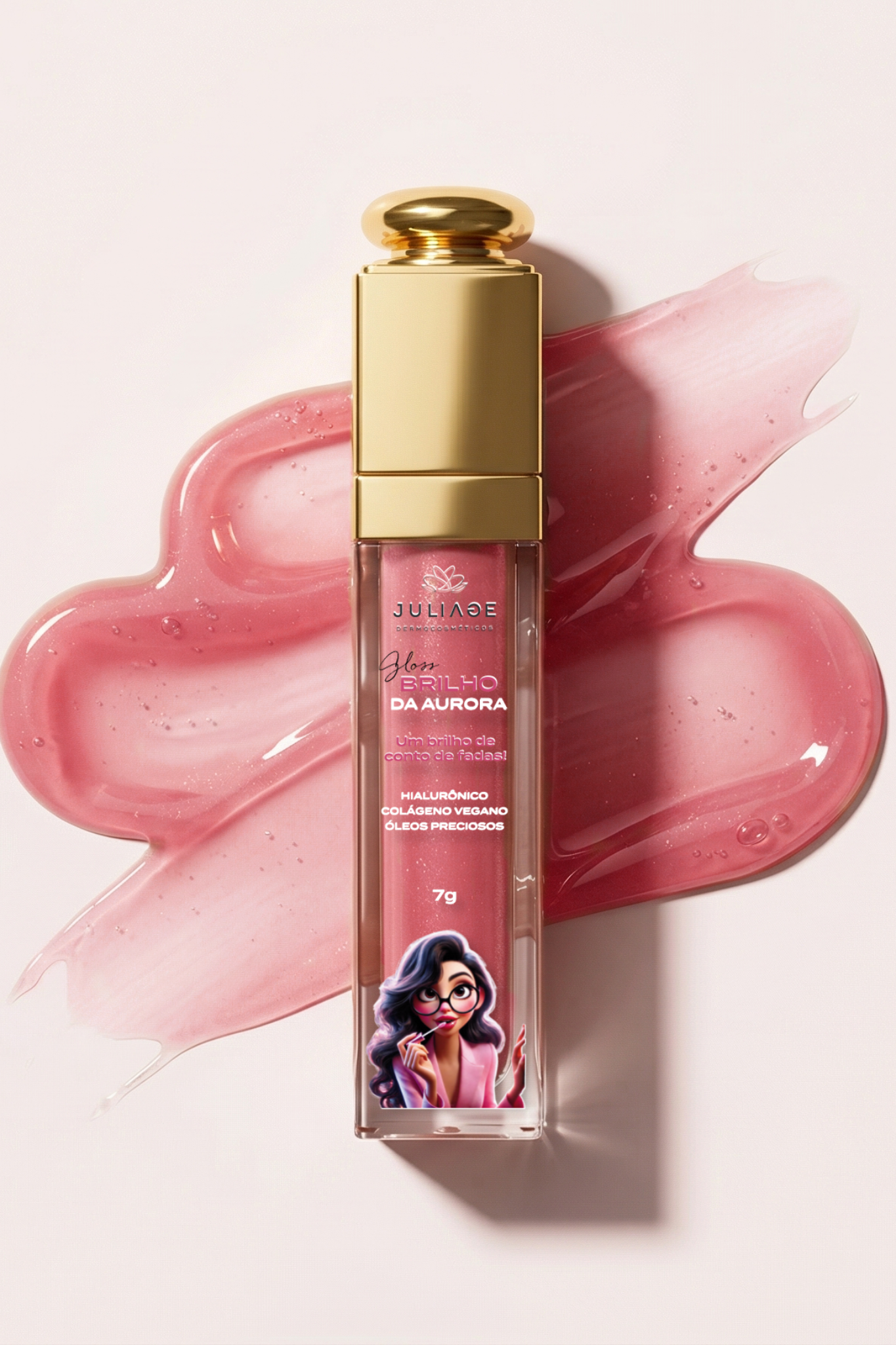 GLOSS HIALUAGE: Tratamento labial com efeito gloss