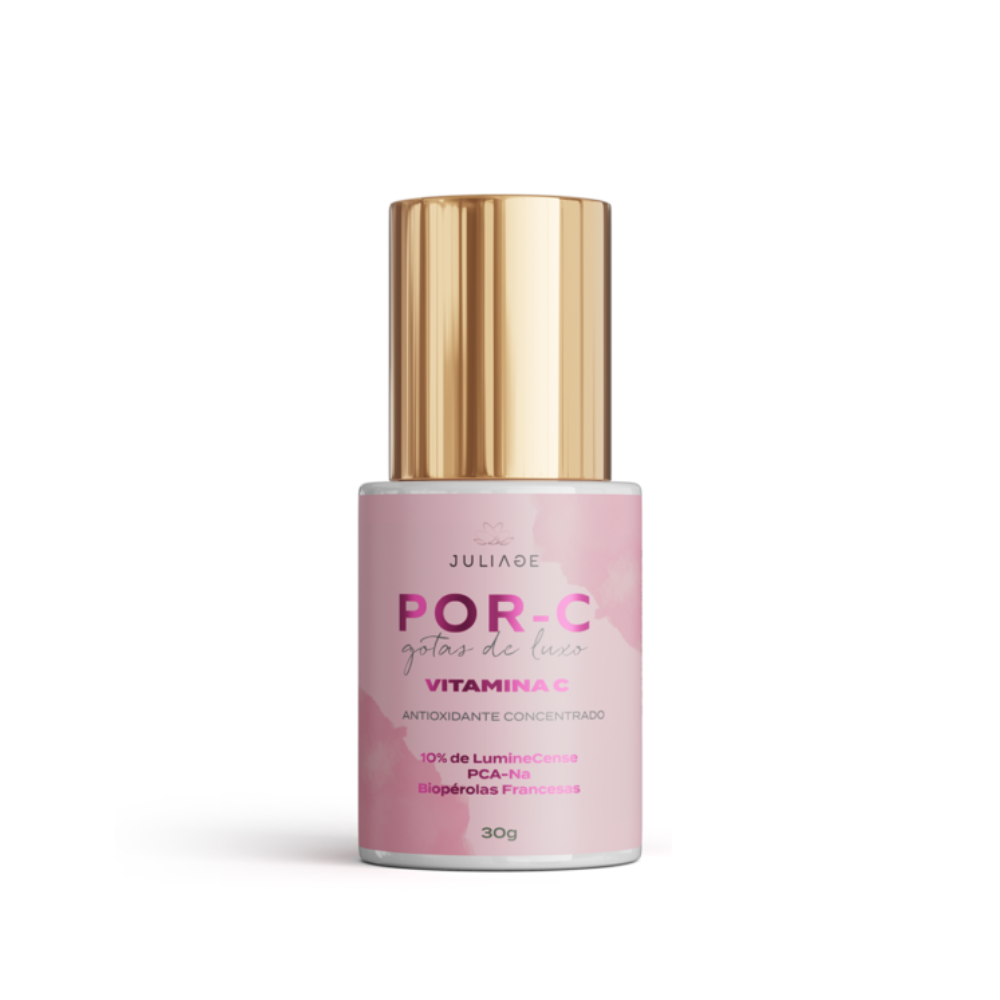 Por-C: Vitamina C Pura para Iluminar e Revitalizar sua Pele