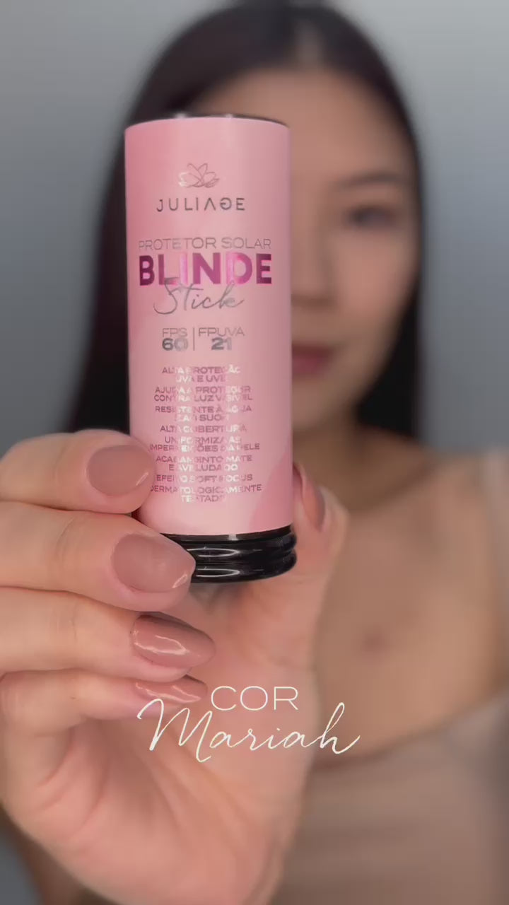 Bastão Mágico Blinde Stick: Protetor Solar em Bastão com Cor | FPS 60